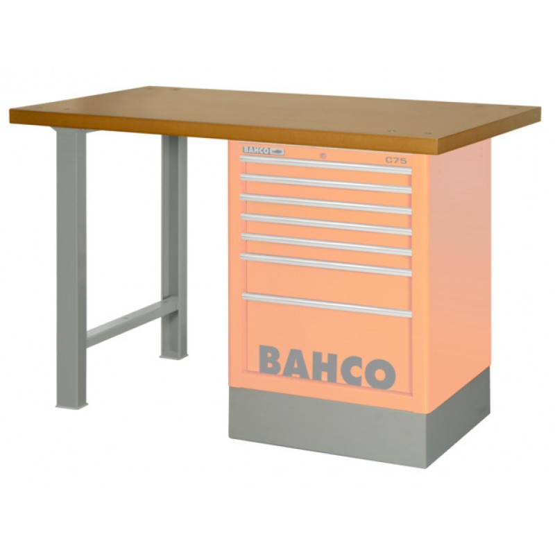 1495KWB18TD Βαριάς χρήσης MDF τάβλα Kit για μετατροπή 1475k Series καρότσι σε πάγκο εργασίας BAHCO