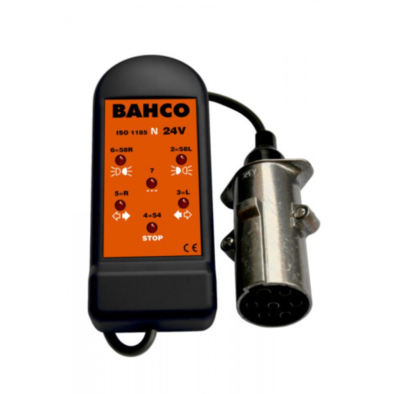 BELT247N ελεγκτής πρίζας  7 ακίδων 24V (24N) BAHCO