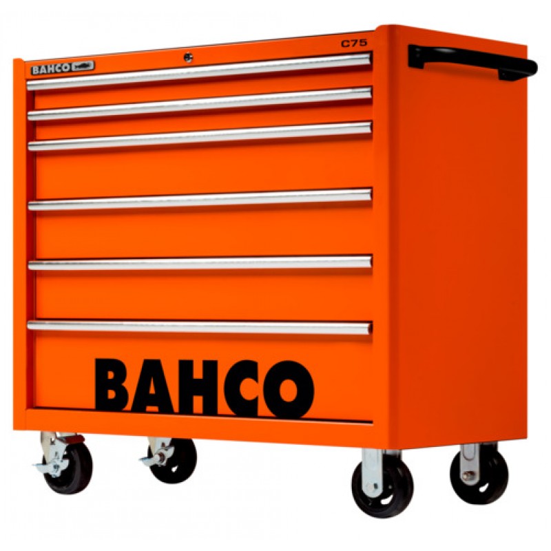 1475KXL6RED 40 Classic C75 εργαλειοφορέας με 6 συρτάρια BAHCO