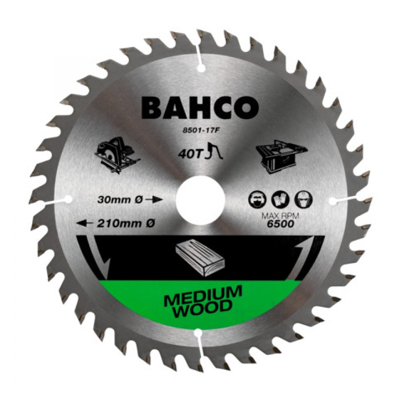 8501-23F Δίσκοι δισκοπριόνου για χειρός/επιτραπέζιο δισκοπρίονο για ξύλο BAHCO