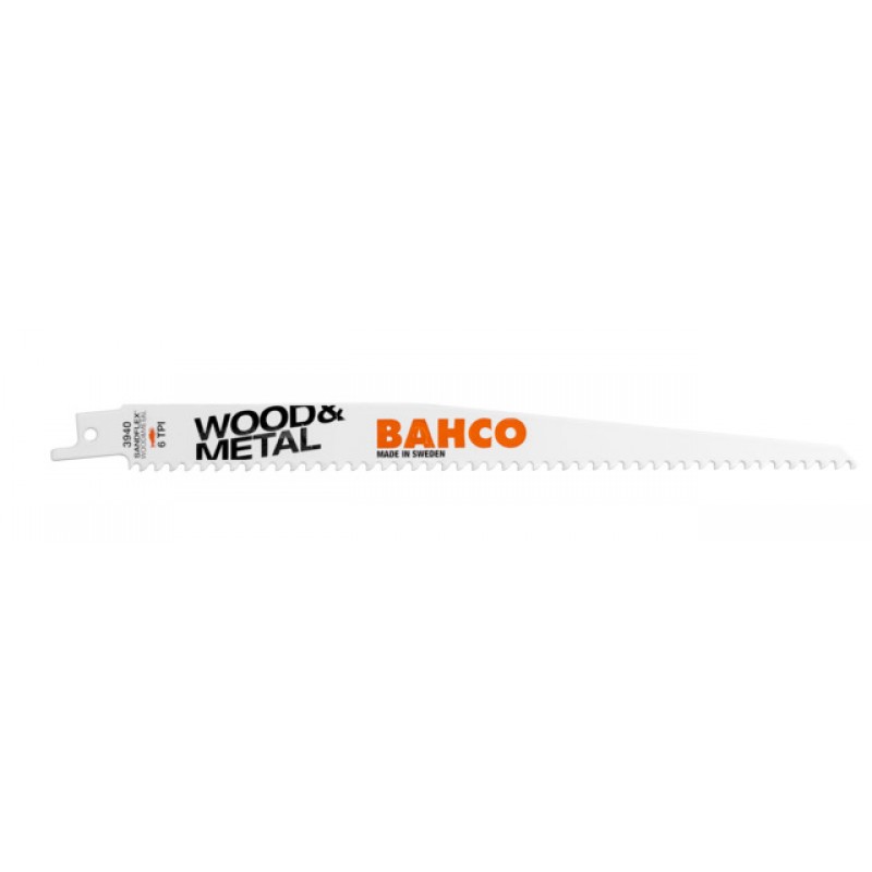 3940-300-8/12-SL-10P Sandflex® διμεταλλική λάμα σπαθόσεγας για ξύλο και μέταλλο BAHCO