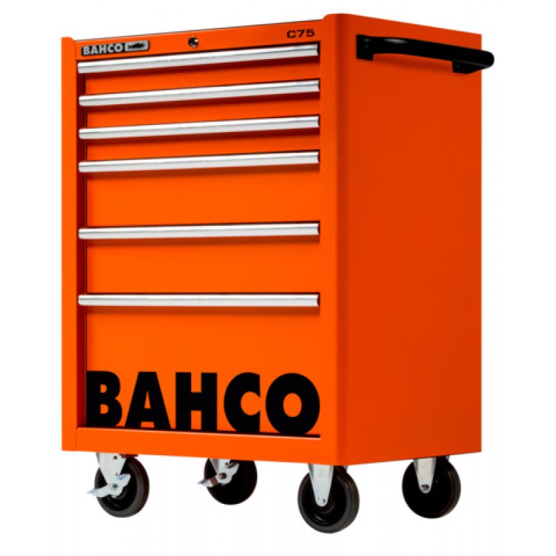 1475K6BLACK 26 Classic C75 εργαλειοφορέας με 6 συρτάρια BAHCO