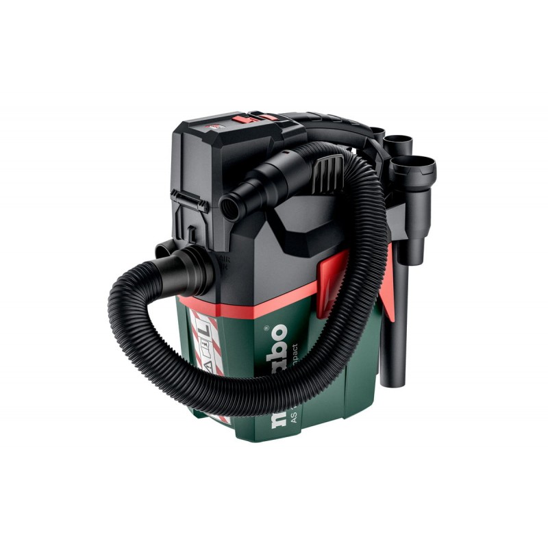 Metabo 18 Volt Σκούπα Γενικών Χρήσεων Μπαταρίας AS 18 L PC Compact με χειροκίνητο φίλτρο καθαρισμού