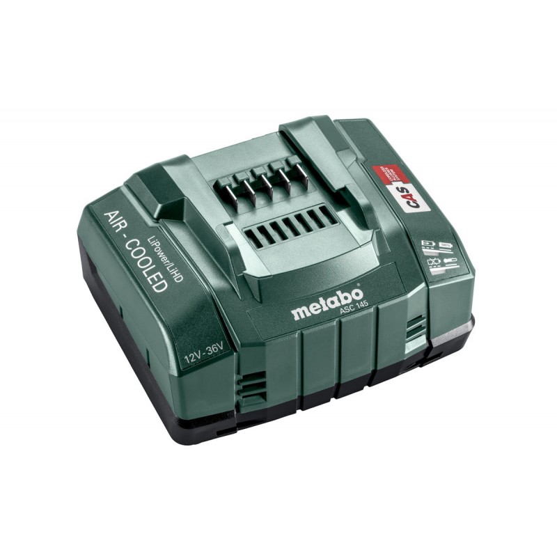Metabo Ταχυφορτιστής ASC 145 12-36V 