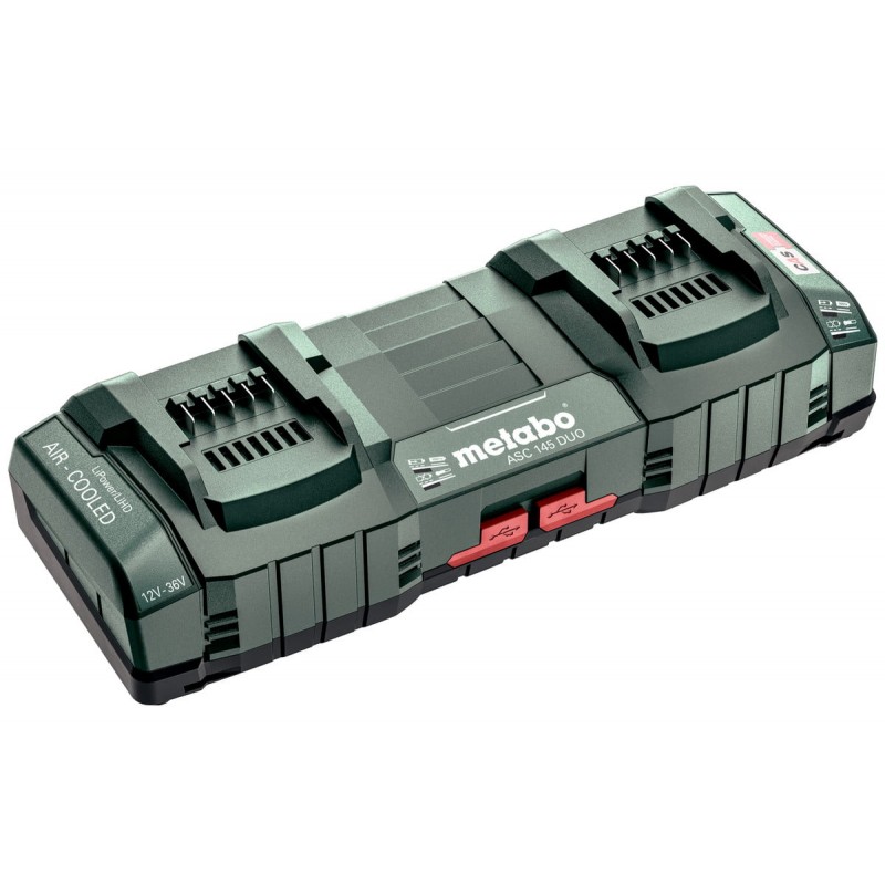 Metabo Ταχυφορτιστής ASC 145 DUO 12-36V 