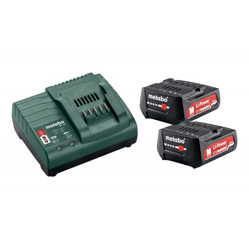 Σετ Φόρτισης 12V 2 x 2.0 Ah