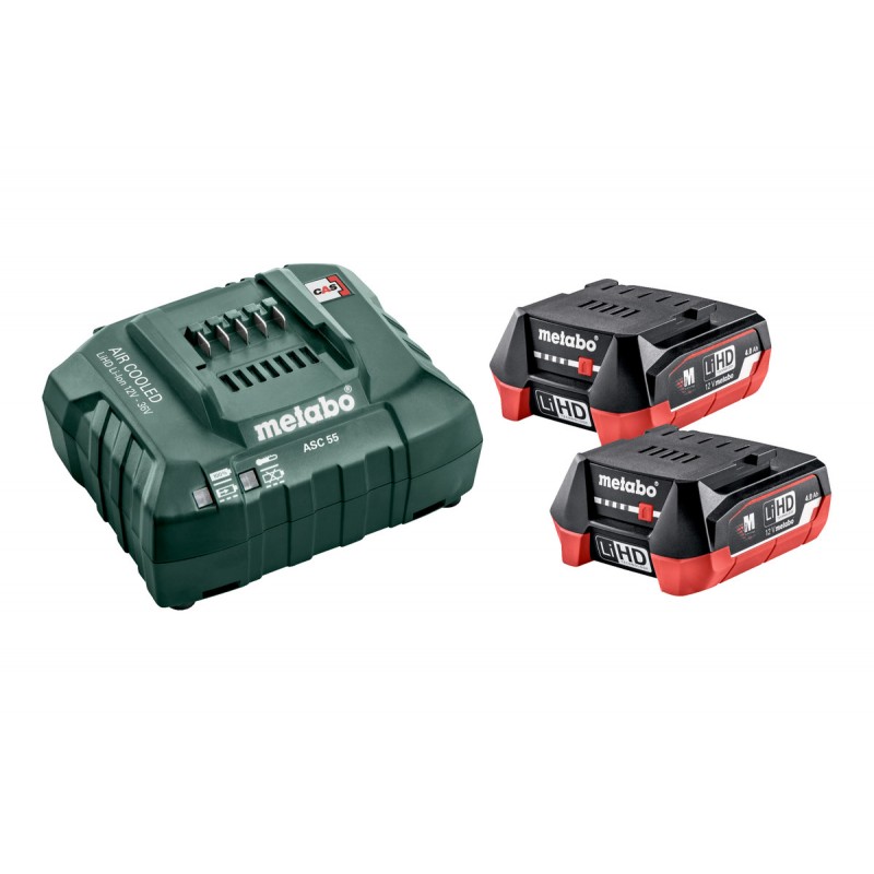 Σετ Φόρτισης 12V 2 x LiHD 4.0 Ah