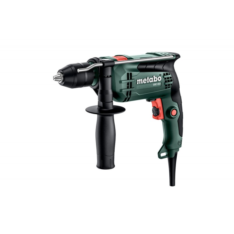 Metabo 650 Watt Ηλεκτρικό Κρουστικό Δράπανο SBE 650