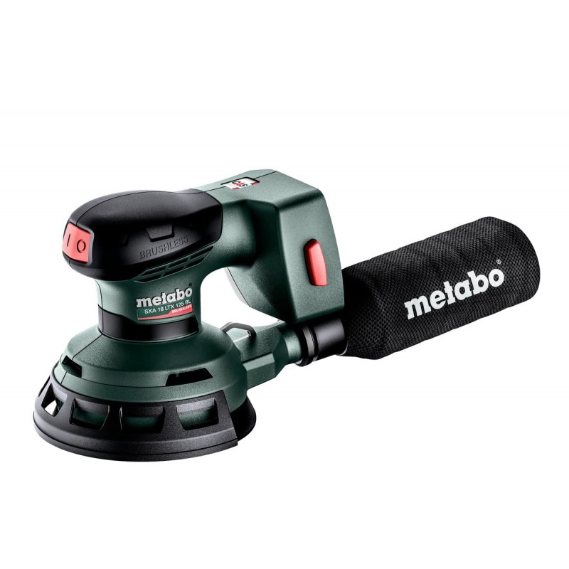 Metabo 18 Volt Τριβείο Χούφτας Μπαταρίας SXA 18 LTX 125 BL με 125 mm πέλμα λείανσης