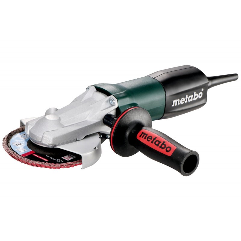 Metabo 910 Watt Γωνιακός Τροχός Ø 125mm με Επίπεδη Κεφαλή WEF 9-125 Quick
