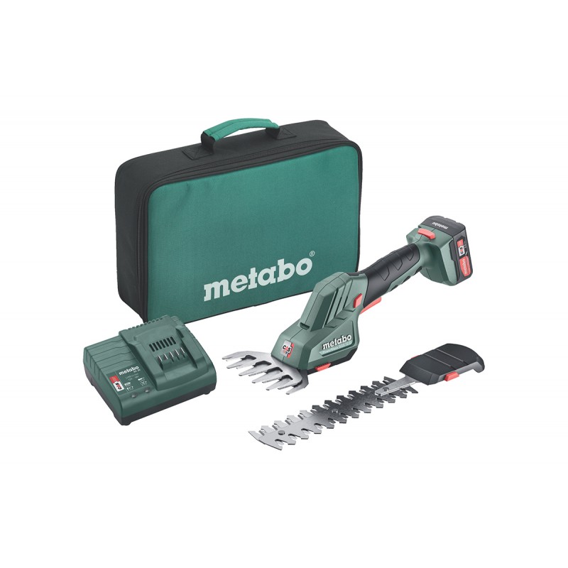Metabo 12 Volt Μπορντουροψάλιδο και Ψαλίδι Γκαζόν Μπαταρίας PowerMaxx SGS 12 Q