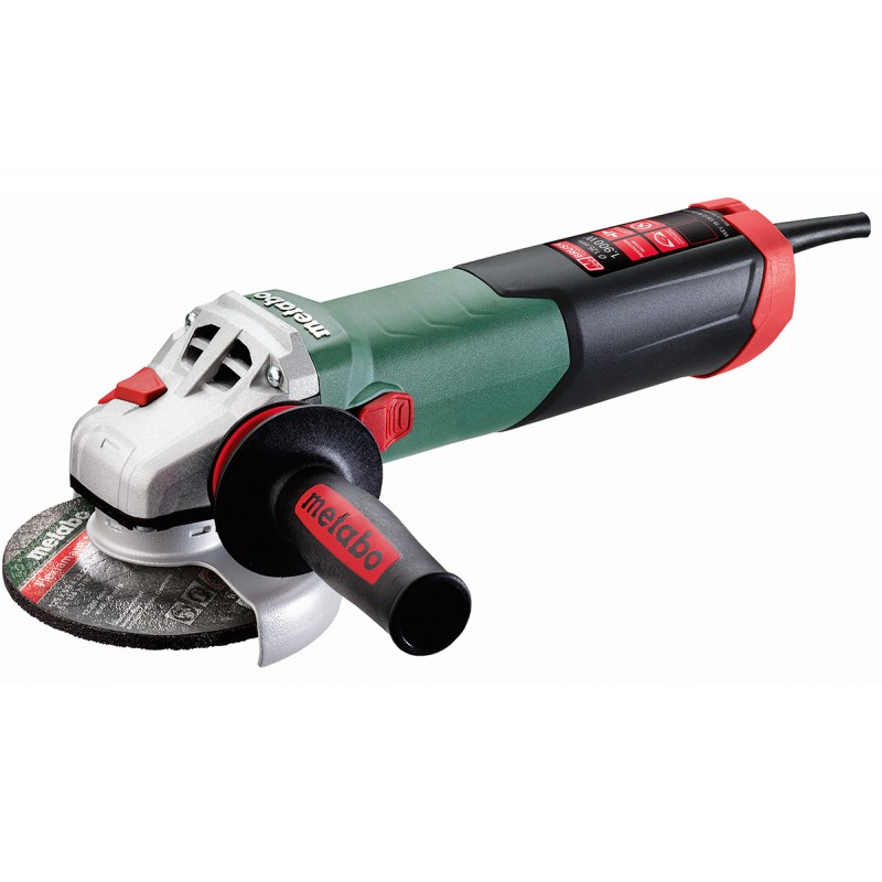 Metabo 1900 Watt Ρυθμιζόμενος Γωνιακός Τροχός Ø 125 mm WEV 19-125 Q MBrush με έλεγχο ταχύτητας και διακόπτη γρήγορου κλειδώματος