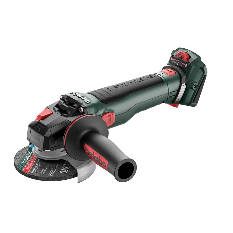 Metabo 18 Volt Ρυθμιζόμενος Γωνιακός Τροχός Μπαταρίας WVB 18 LT BL 11-125 Quick Inox