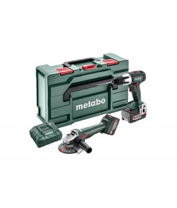 Metabo 18 Volt Combo Set Μπαταρίας 2.4.2 SB 18 LT + W 18 L 9-125 Quick