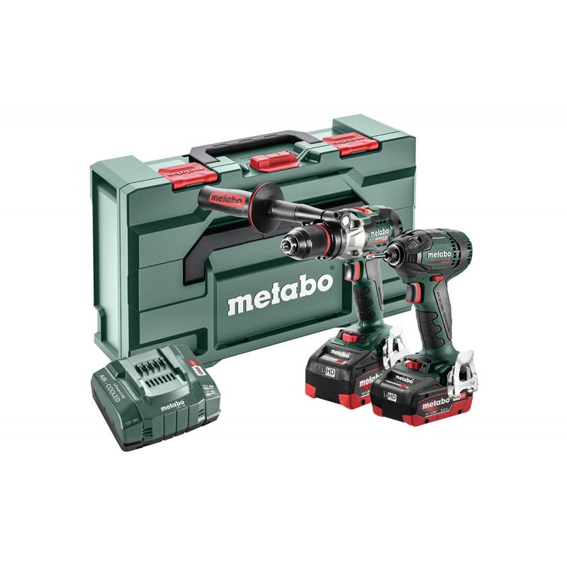 Metabo 18 Volt Combo Set Μπαταρίας 2.1.15 18 V BL SB 18 LTX BL I + SSD 18 LTX 200 BL