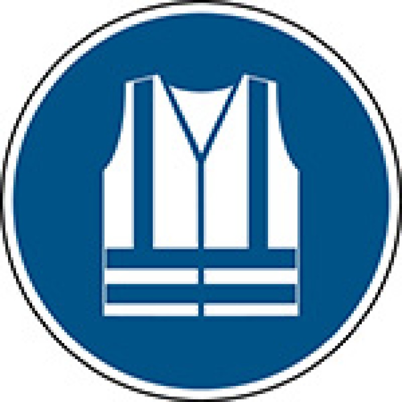 M015 - Να φοράτε ρούχα υψηλής ορατότητας