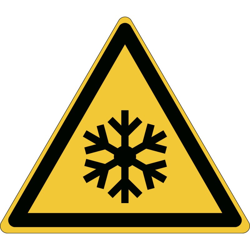 W010 - Προσοχή Συνθήκες χαμηλής θερμοκρασίας / κατάψυξης