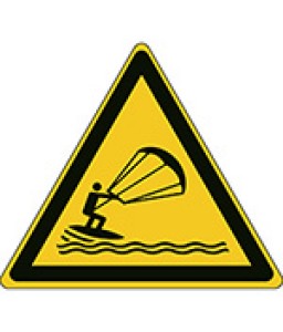 W062 - Προσοχή Kite surfing