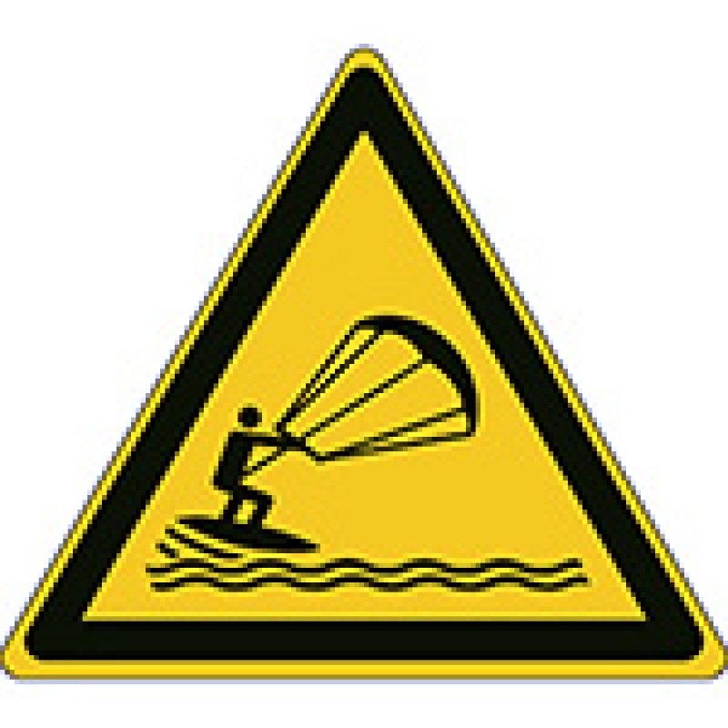 W062 - Προσοχή Kite surfing