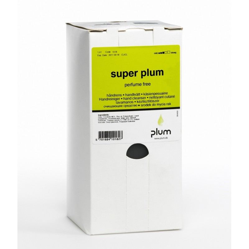 1018 Super Plum Καθαριστικό Χεριών 1.4 l Σακούλα σε Κουτί PLUM