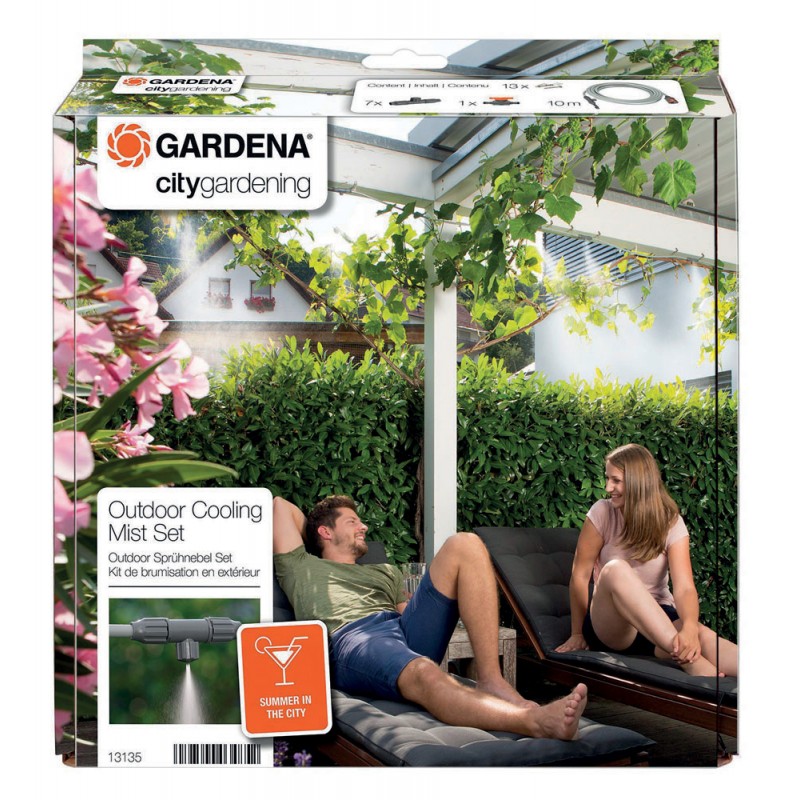 13137-20 Υδρονέφωση Σετ με Προγραμματιστή Gardena City Gardening