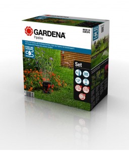 08272-20 Σετ Ποτίσματος Gardena με Ποτιστικό και Υπόγεια Παροχή Νερου SprinklerSystem