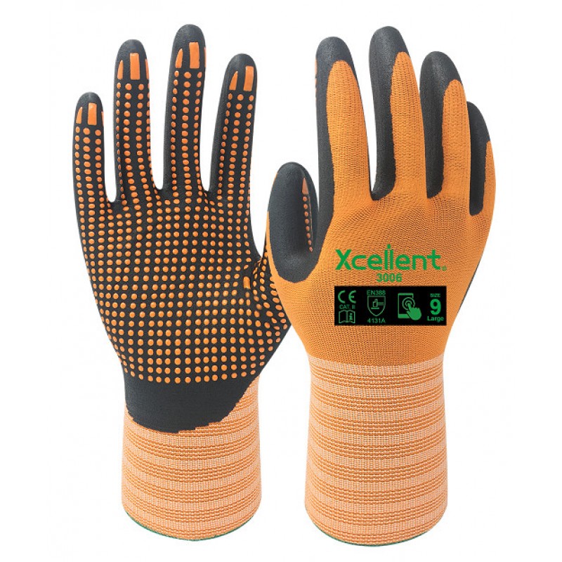 3006 Γάντια αντιολισθητικά  XCELLENT
