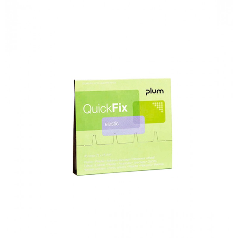 5512 QuickFix Αναπληρώσεις Κάρτα Αναπλήρωσης 45 Ελαστικού Υφάσματος Έμπλαστρα PLUM