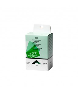 5551 Refill για QuickClean Wound Cleanser Dispenser Αναπλήρωσης Κουτί με 40 Πανάκια Καθαρισμού Πληγών PLUM