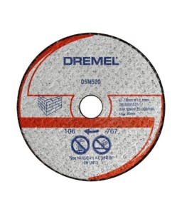 DSM520 - δίσκος κοπής τοιχοποιίας 2τεμ. DREMEL