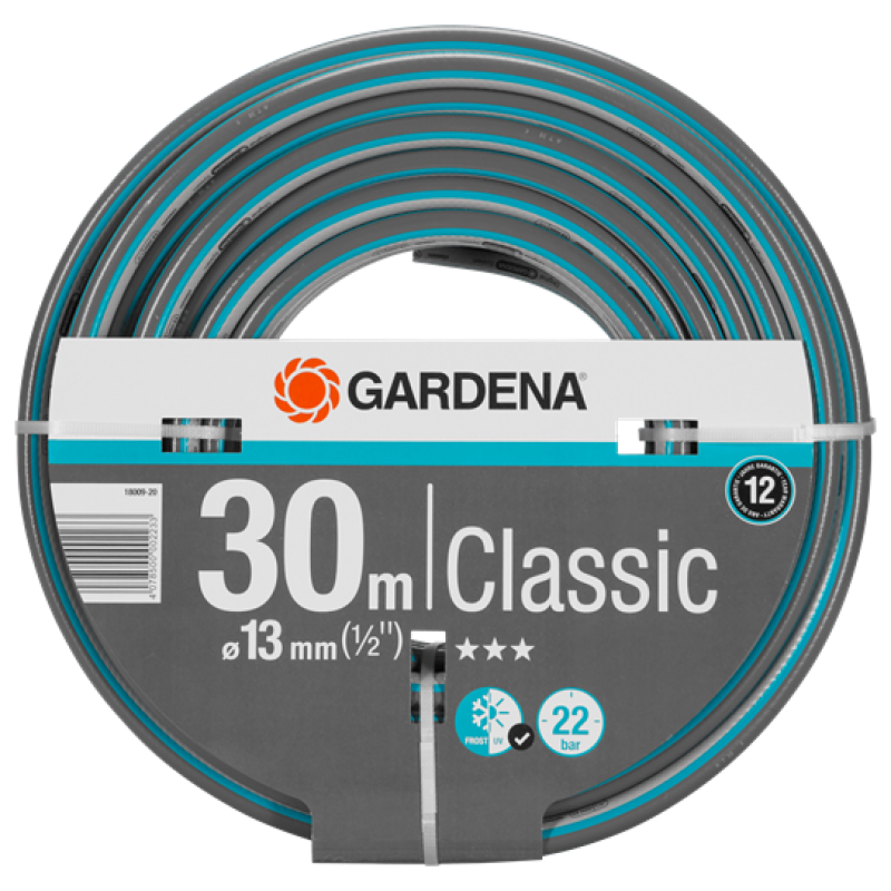 18009-20 Λάστιχο Gardena Classic 1/2"- 30m