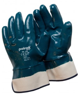 PK 130 Γάντια εργασίας Blue nitrile . POLROK